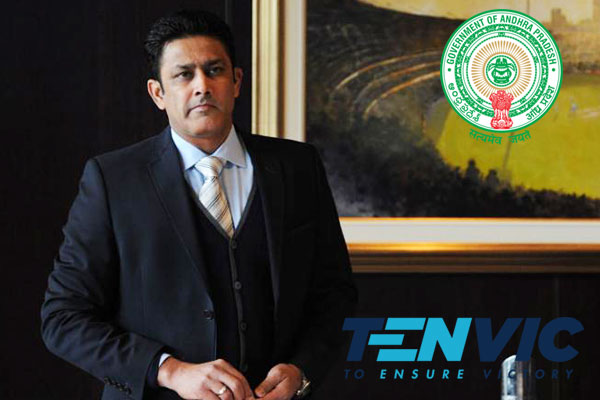 Andhra Pradesh Government announces tie up with Anil Kumble’s TENVIC sports