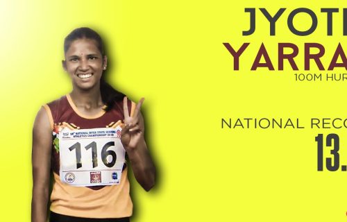 20-year-old Andhra athlete scripts new national record in 100m hurdles