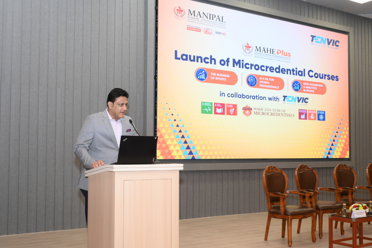 TENVIC Sports and MAHE Launch Academic Programmes to Transform India’s Sports Ecosystem